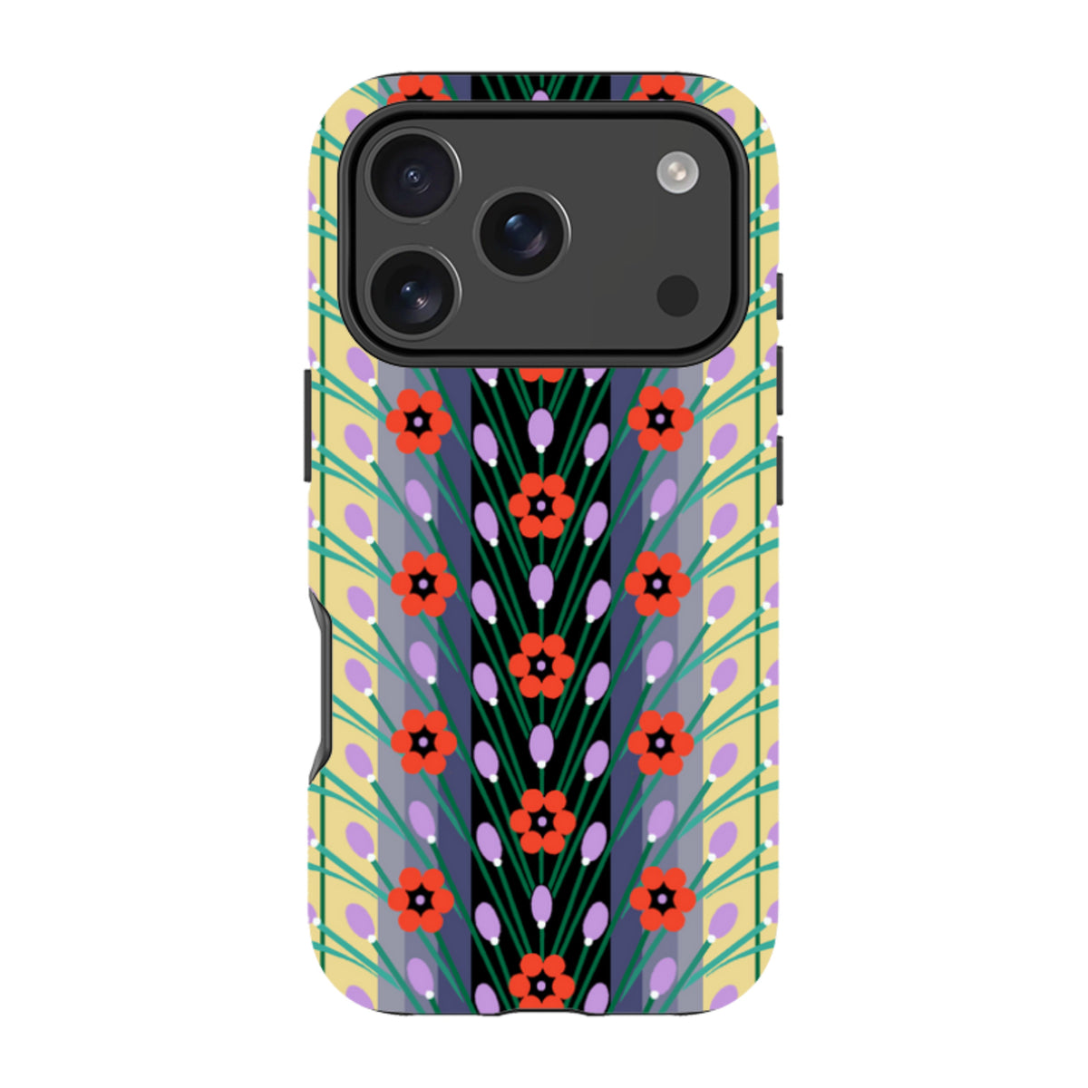 iPhone Tough Case - Lavender Yellow By Cressida Bell