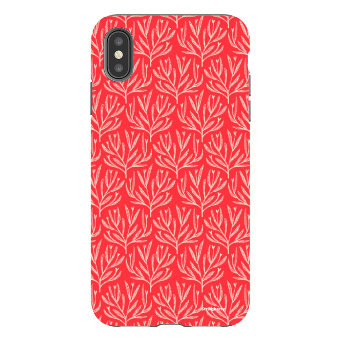 iPhone Tough Case - Leaf By Katherine Quinn