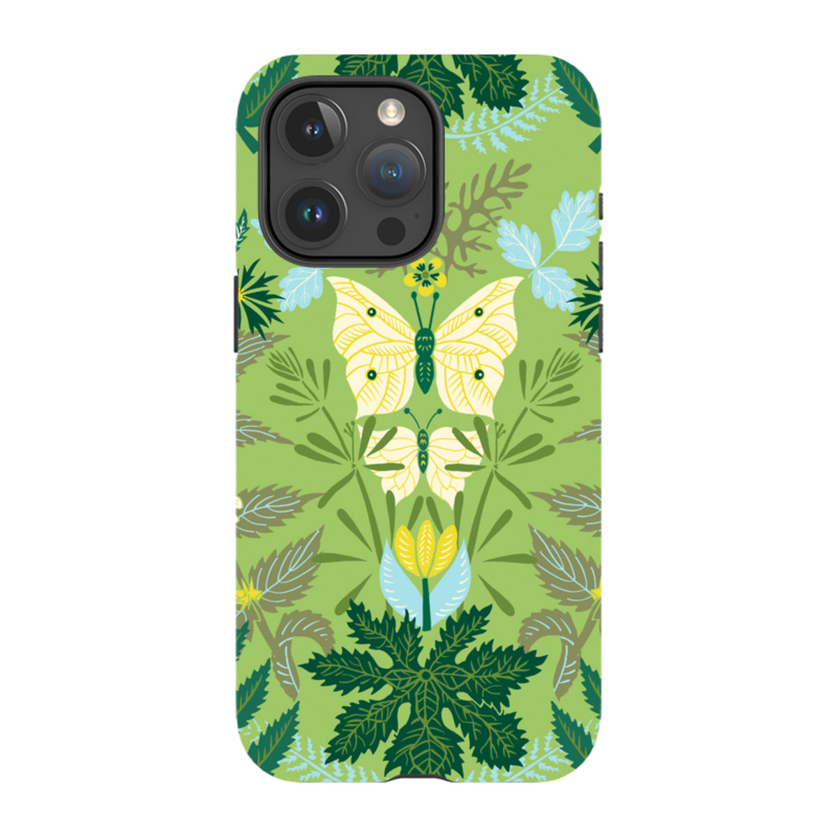 iPhone Tough Case - Leaf Green By Kate Heiss