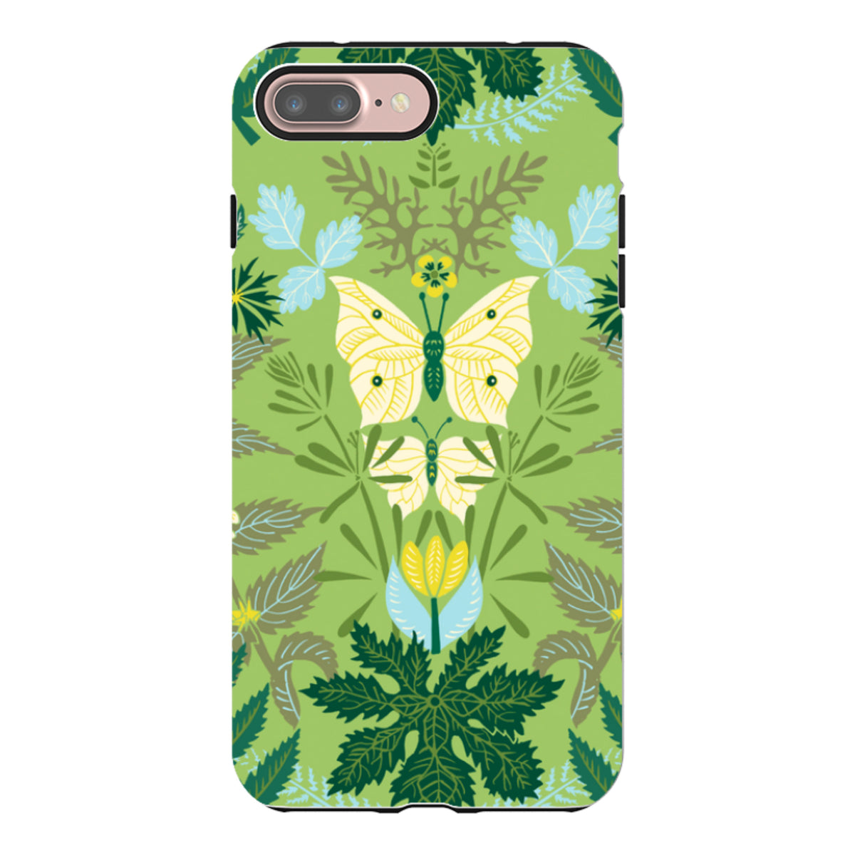 iPhone Tough Case - Leaf Green By Kate Heiss