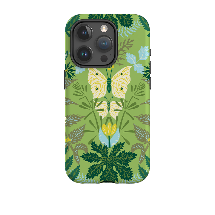 iPhone Tough Case - Leaf Green By Kate Heiss