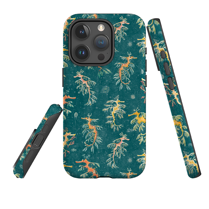 iPhone Tough Case - Leafy Sea Dragons By Katherine Quinn