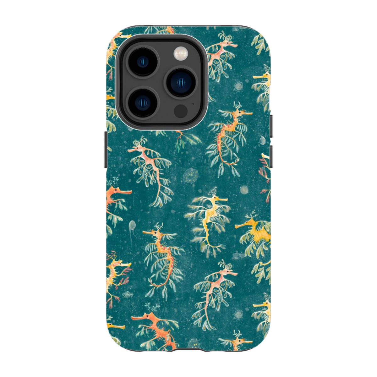 iPhone Tough Case - Leafy Sea Dragons By Katherine Quinn