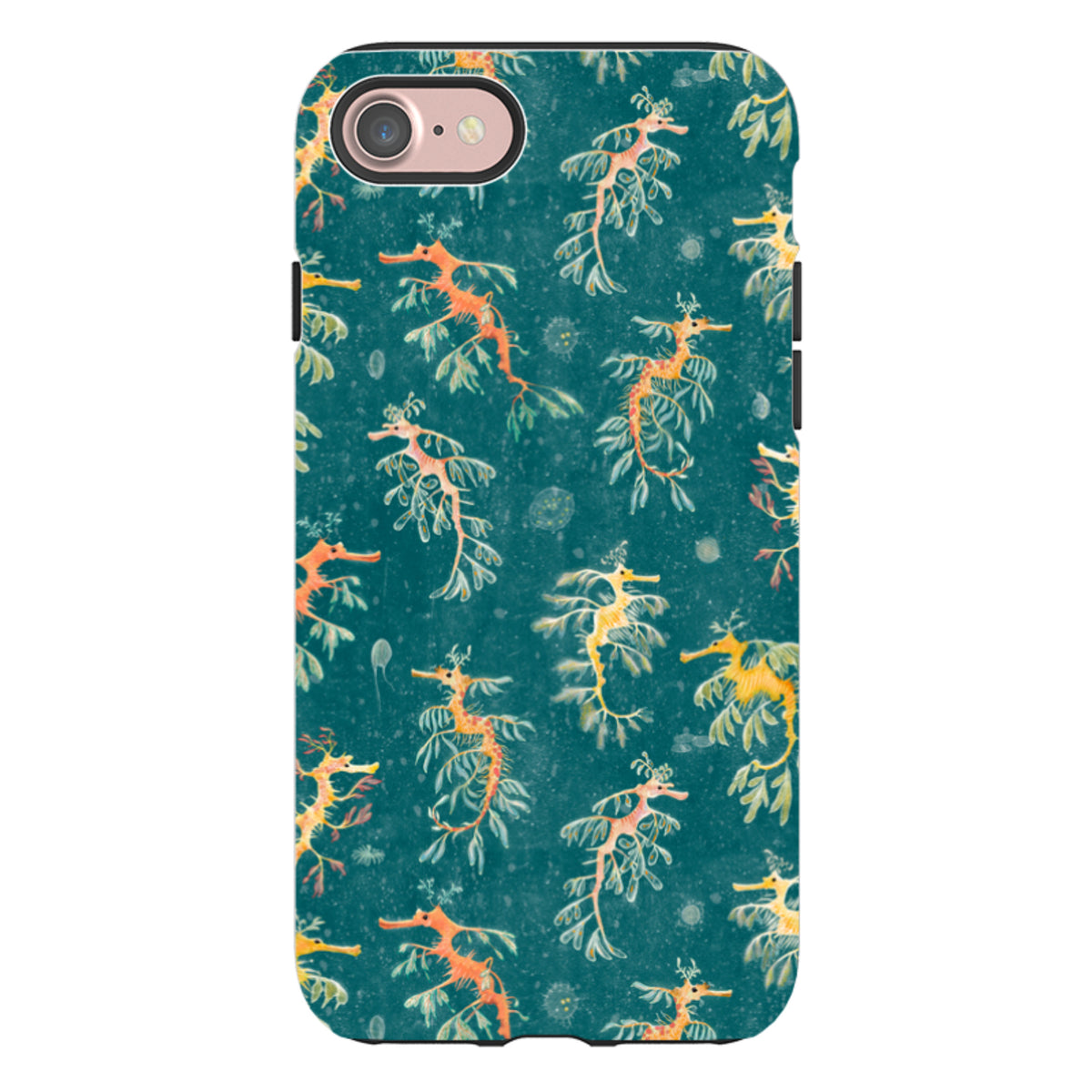 iPhone Tough Case - Leafy Sea Dragons By Katherine Quinn