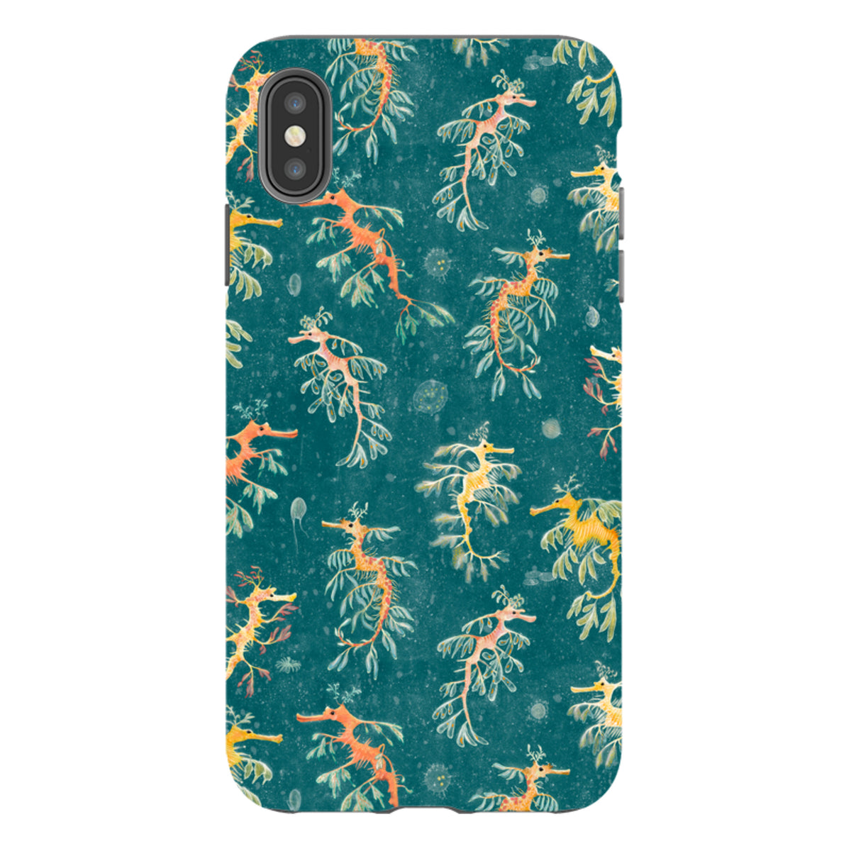 iPhone Tough Case - Leafy Sea Dragons By Katherine Quinn