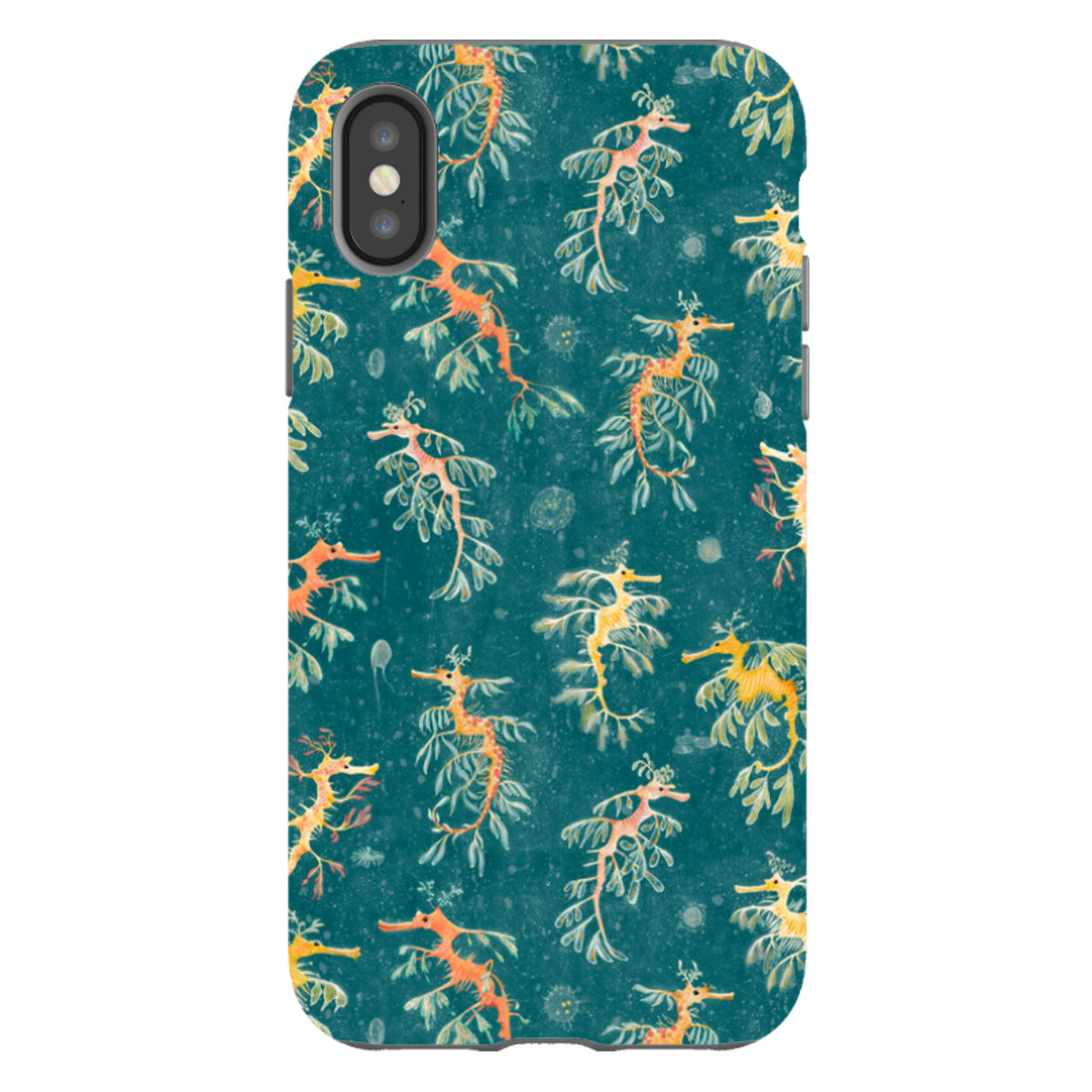 iPhone Tough Case - Leafy Sea Dragons By Katherine Quinn