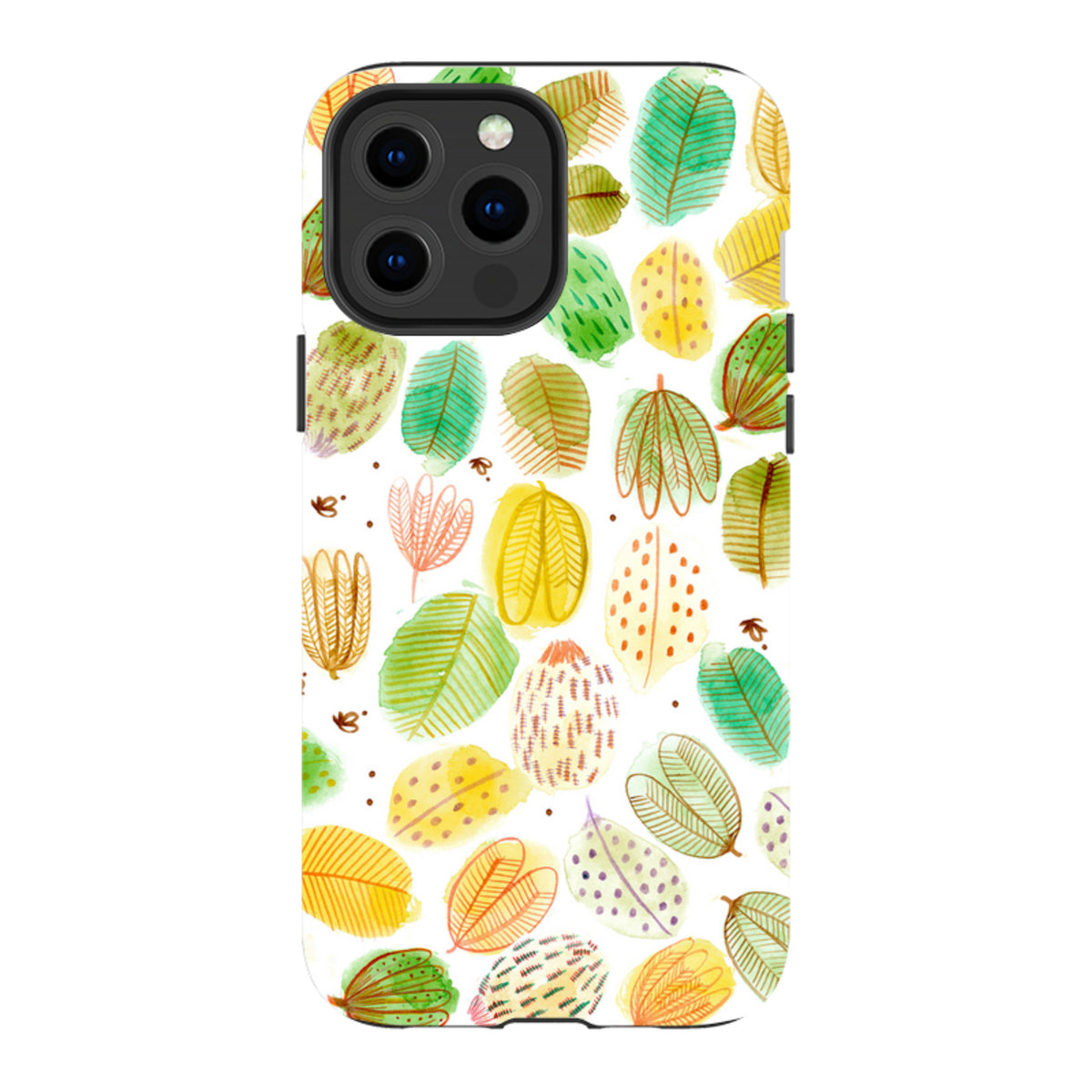 iPhone Tough Case - Leaves By Gabriela Larios