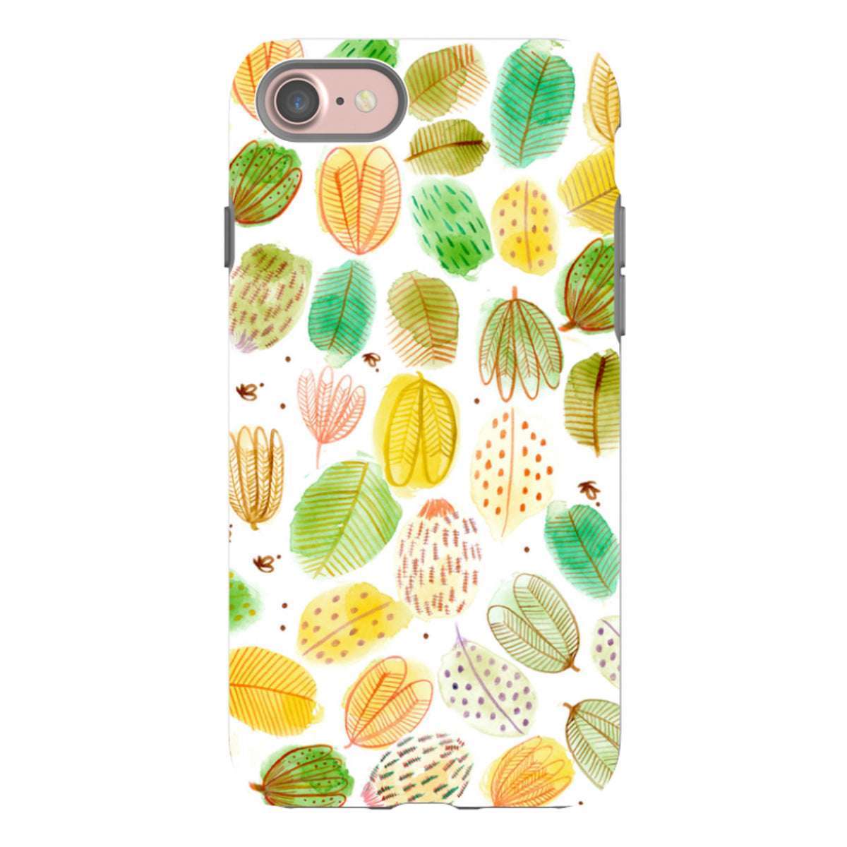 iPhone Tough Case - Leaves By Gabriela Larios