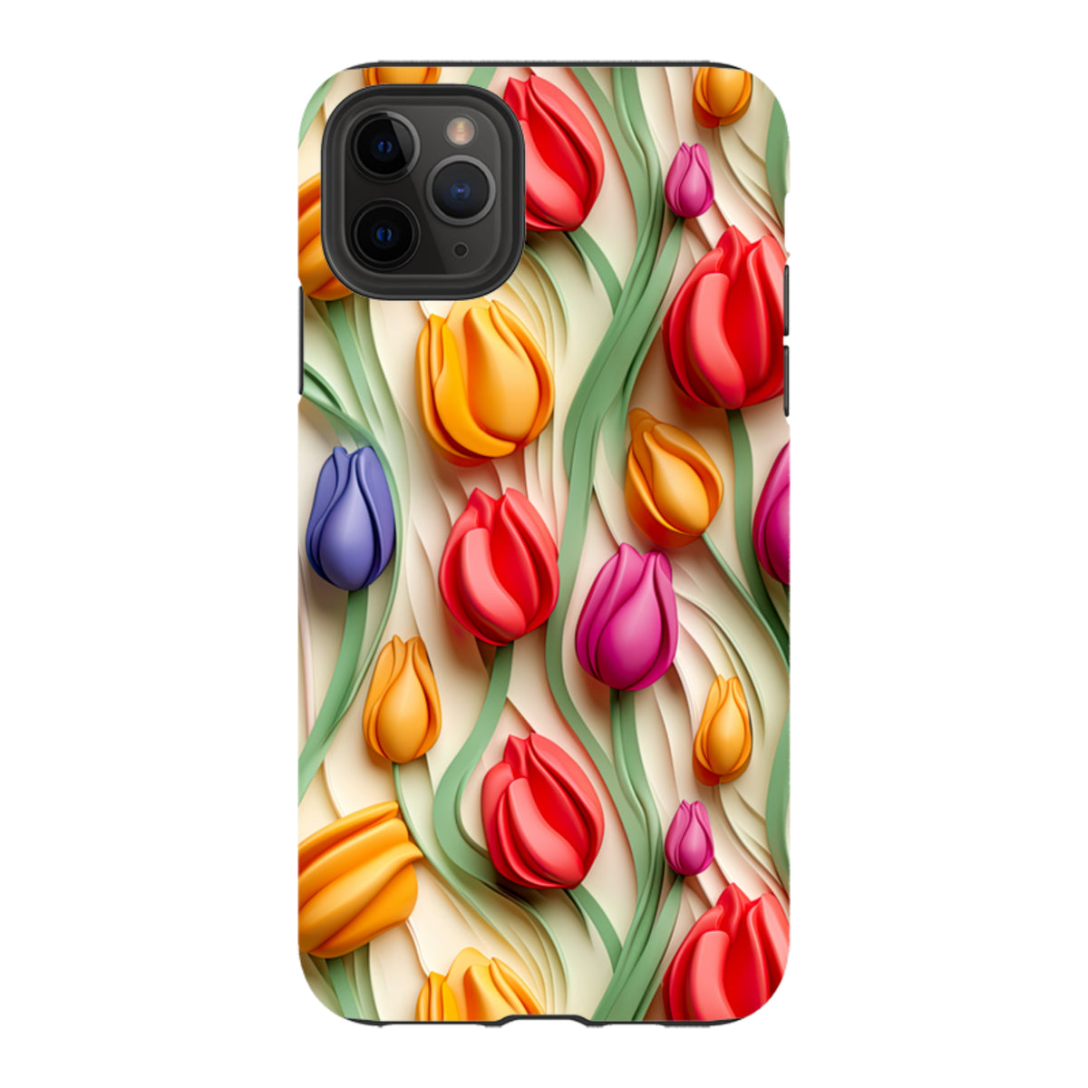 iPhone Tough Case - Leiden Tulips