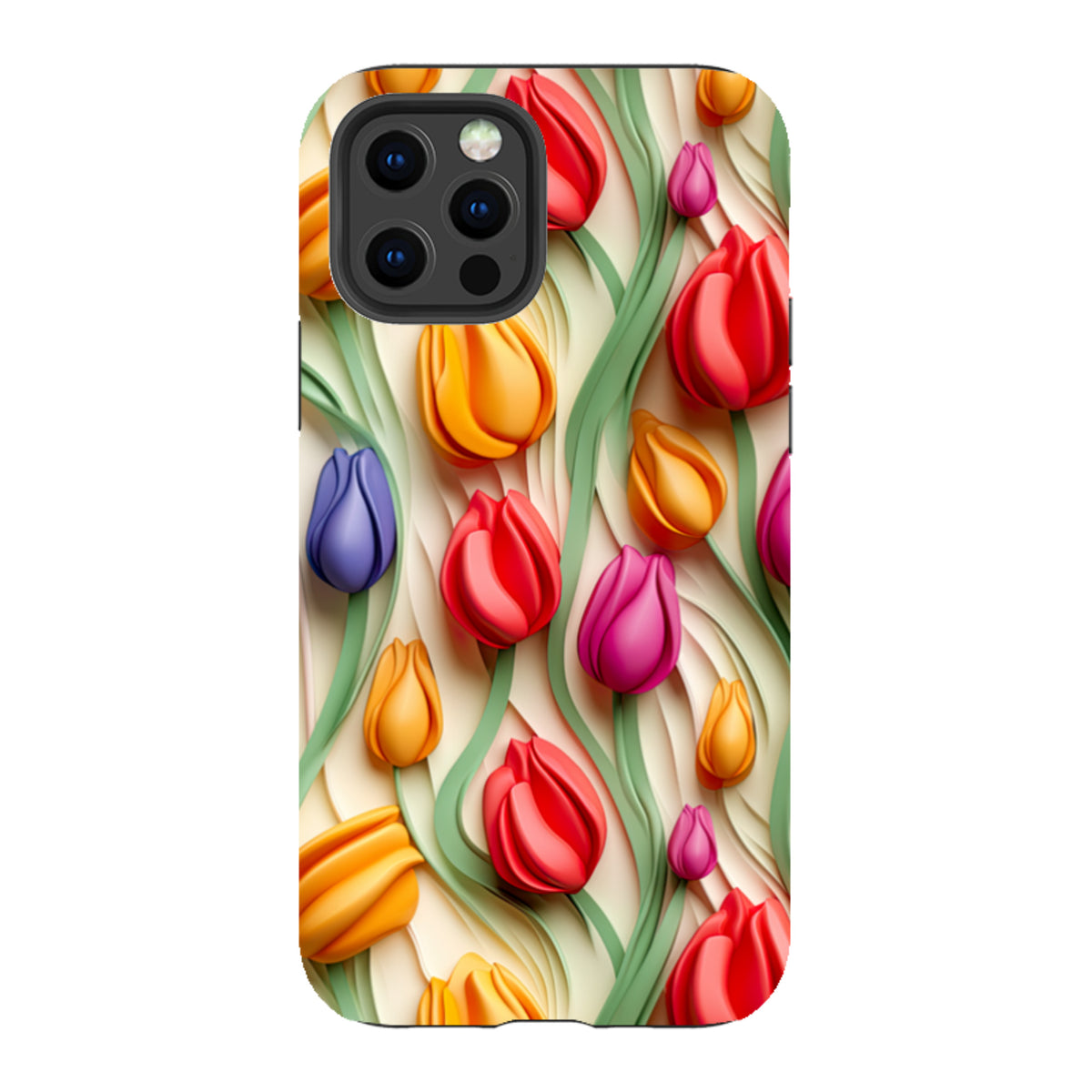 iPhone Tough Case - Leiden Tulips