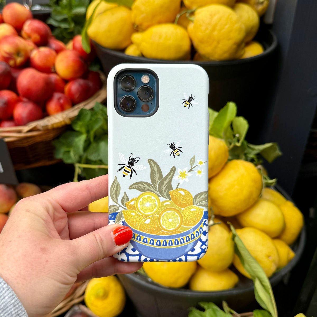 iPhone Tough Case – Zitronen Von Kate Heiss