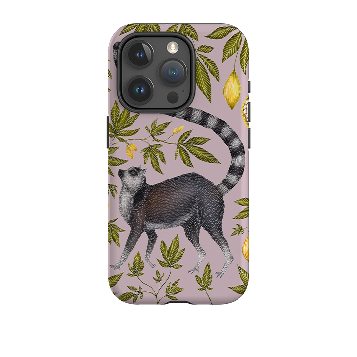 iPhone Tough Case - Lemur By Catherine Rowe