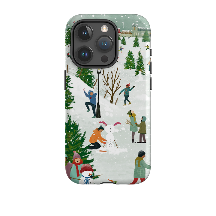 iPhone Tough Case - Let It Snow By Katherine Quinn