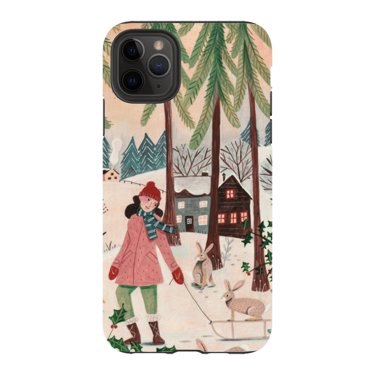 iPhone Tough Case - Lets Go By Caroline Bonne Muller