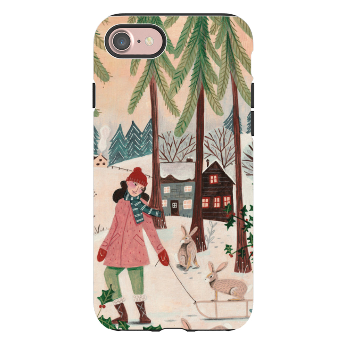 iPhone Tough Case - Lets Go By Caroline Bonne Muller