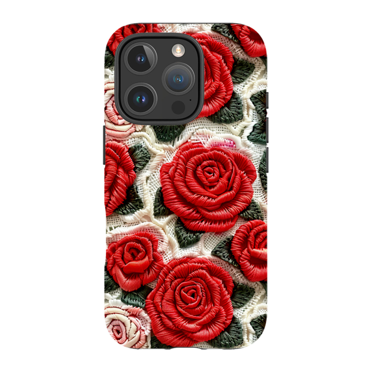 iPhone Tough Case - Light Roses II