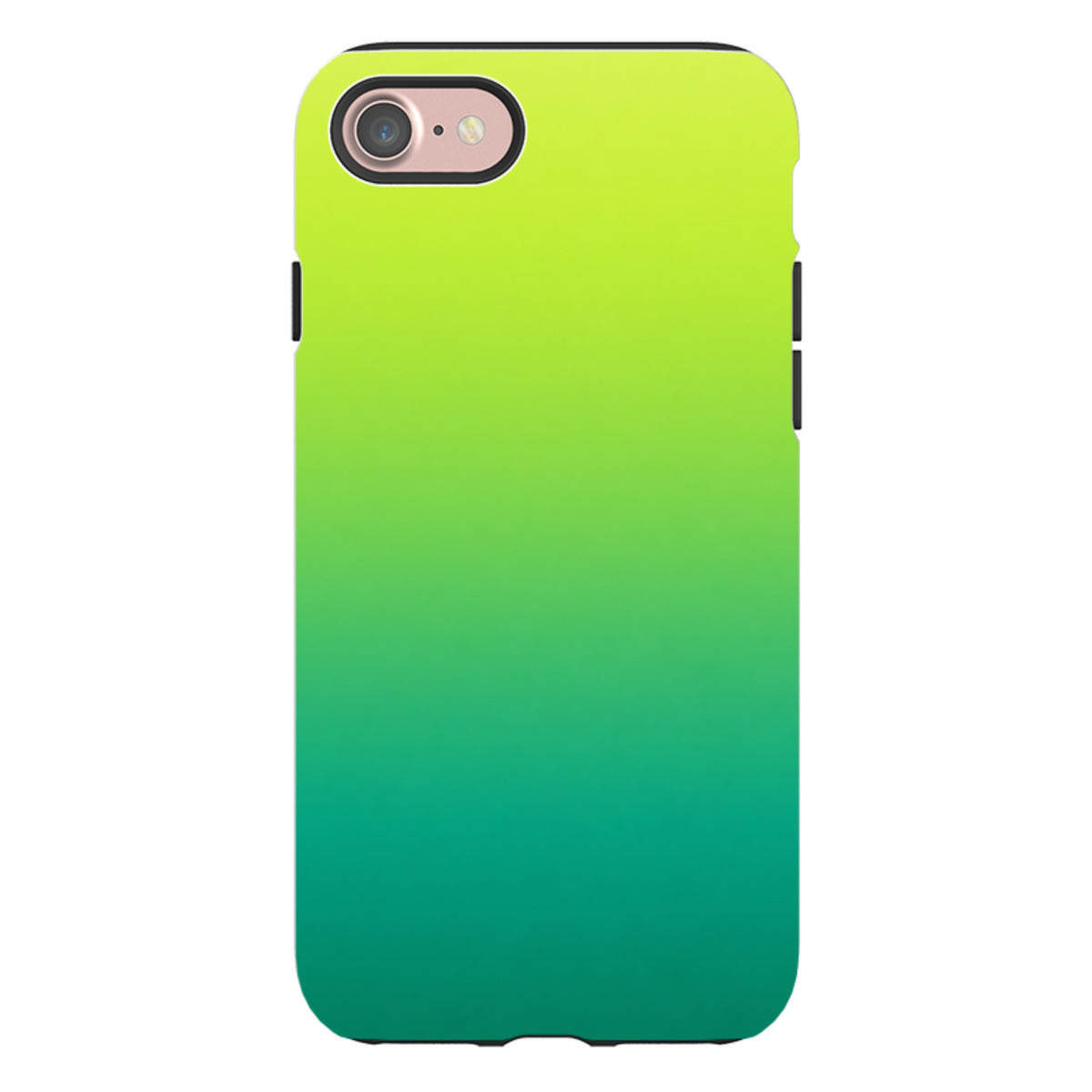 iPhone Tough Case - Lime Green Ombre