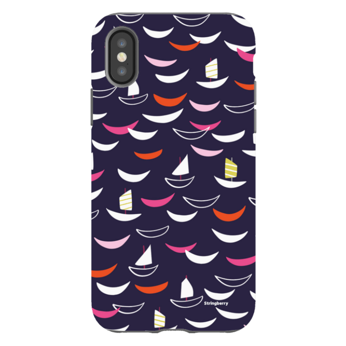 iPhone Tough Case - Kleine Boote von Ali Brookes