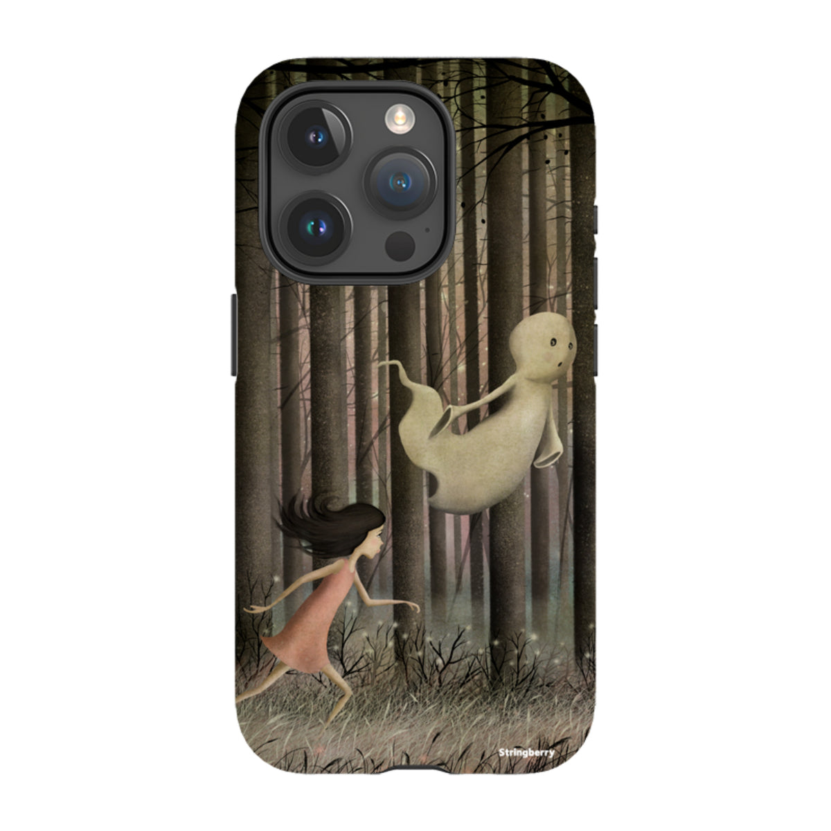 iPhone Tough Case - Little Ghost By Maja Lindberg