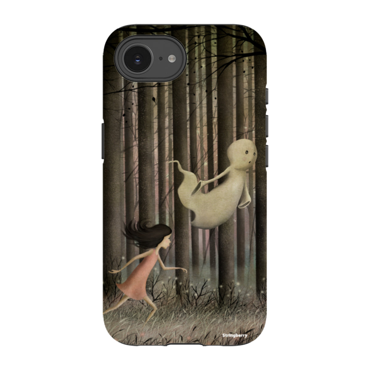 iPhone Tough Case - Little Ghost By Maja Lindberg