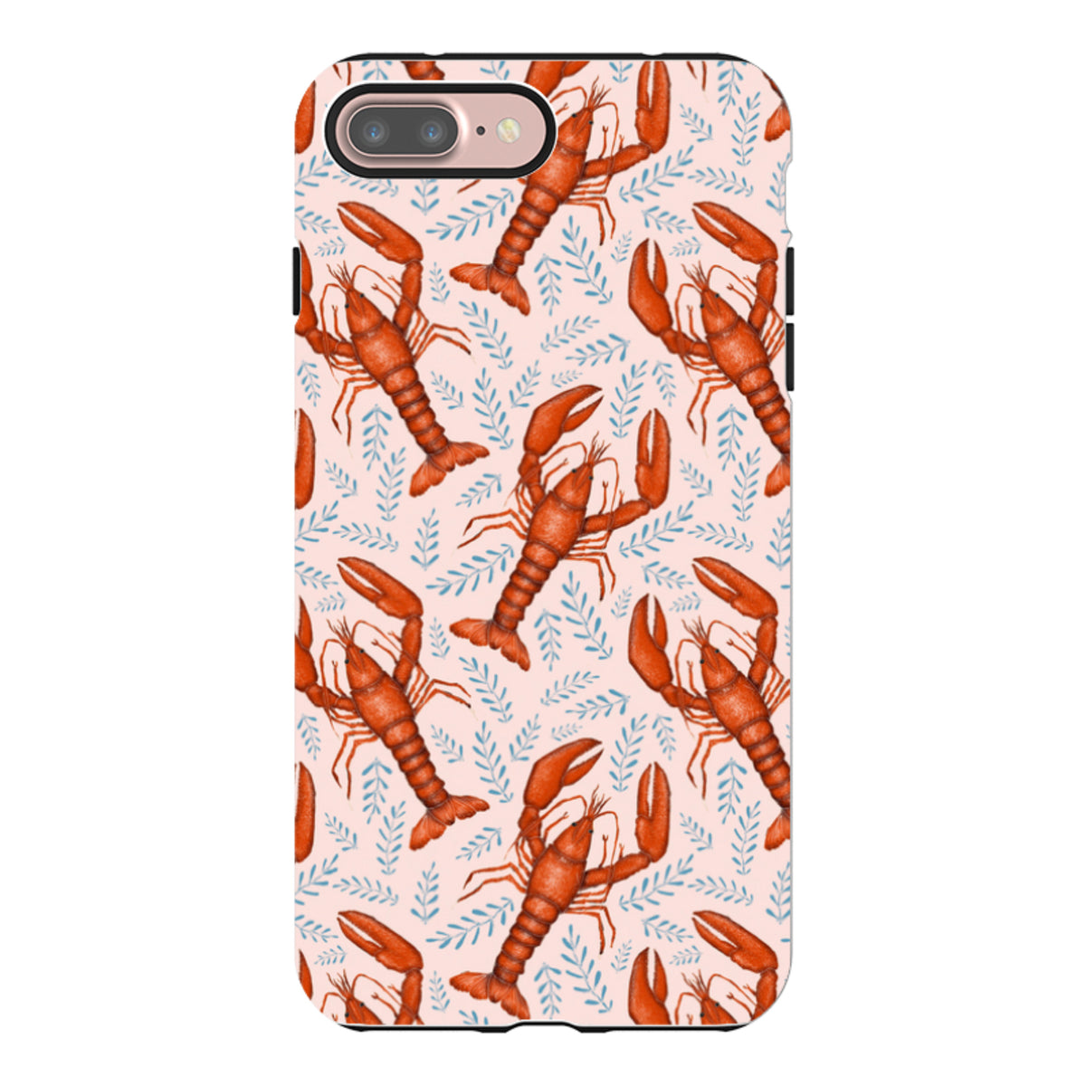 iPhone Tough Case - Lobster By Catherine Rowe