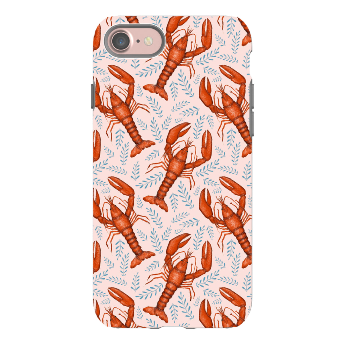 iPhone Tough Case - Lobster By Catherine Rowe