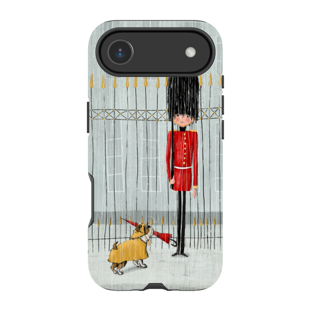 iPhone Tough Case - London In Rain By Maja Lindberg