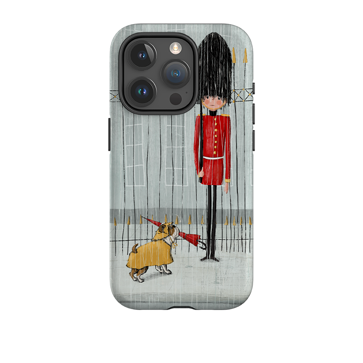 iPhone Tough Case - London In Rain By Maja Lindberg