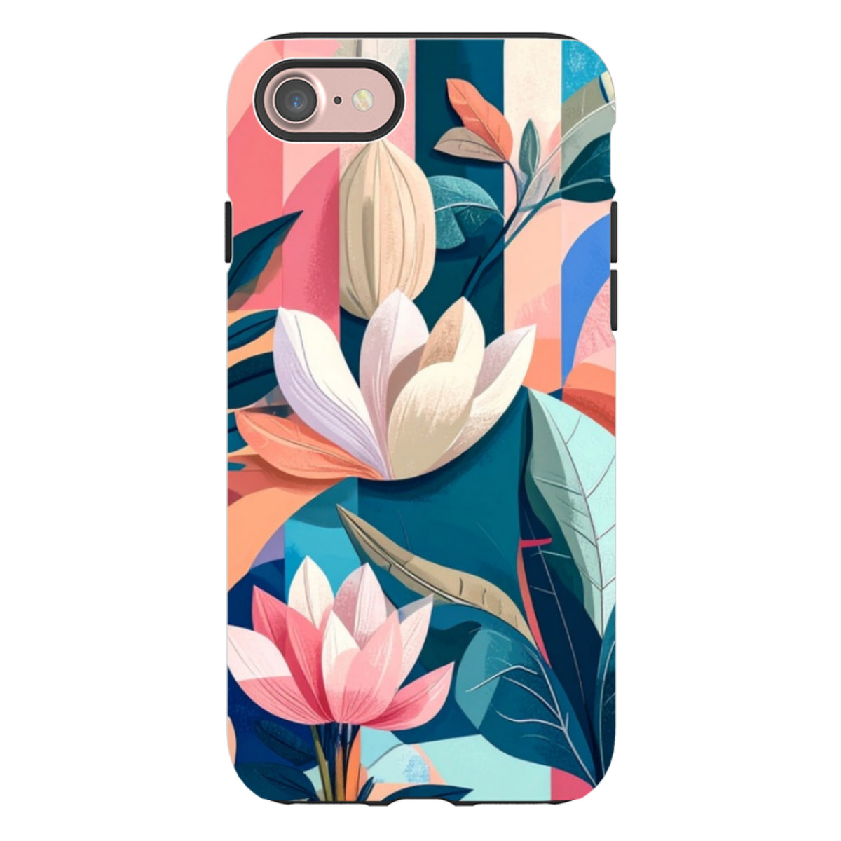 iPhone Tough Case - Long Floral