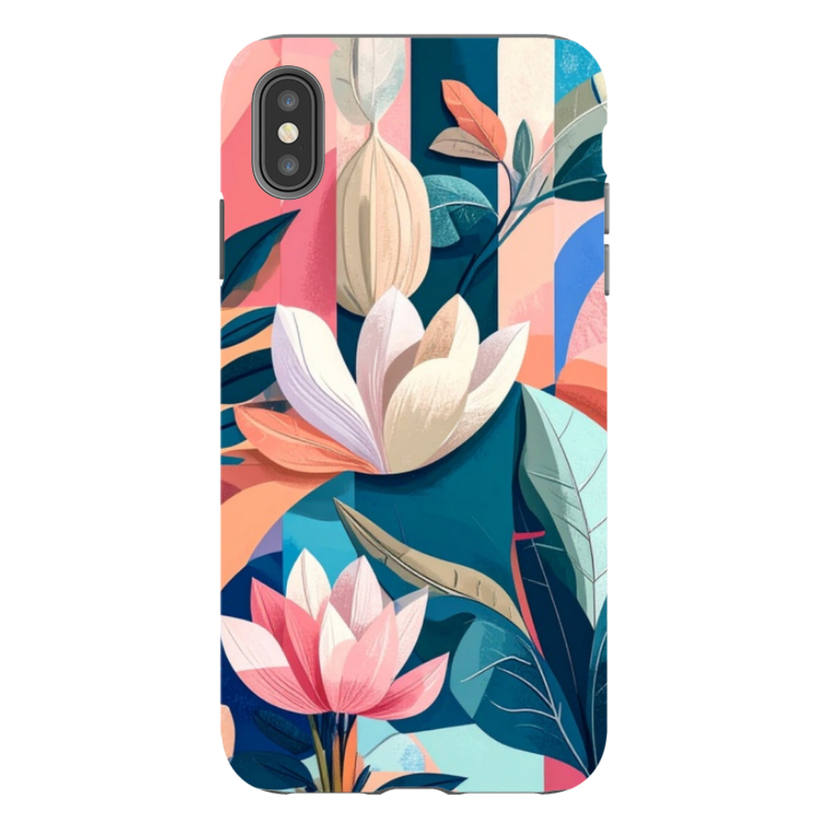 iPhone Tough Case - Long Floral
