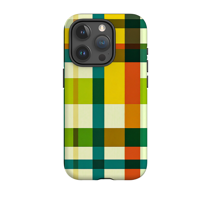 iPhone Tough Case - Los Angeles Gingham