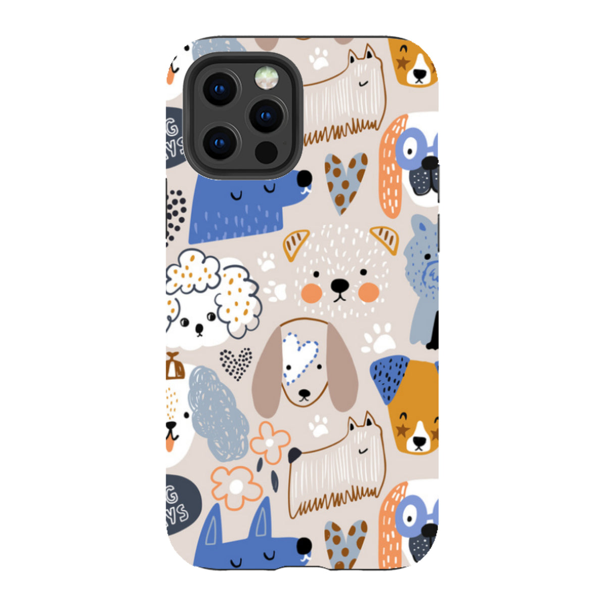 iPhone Tough Case - Love Dogs