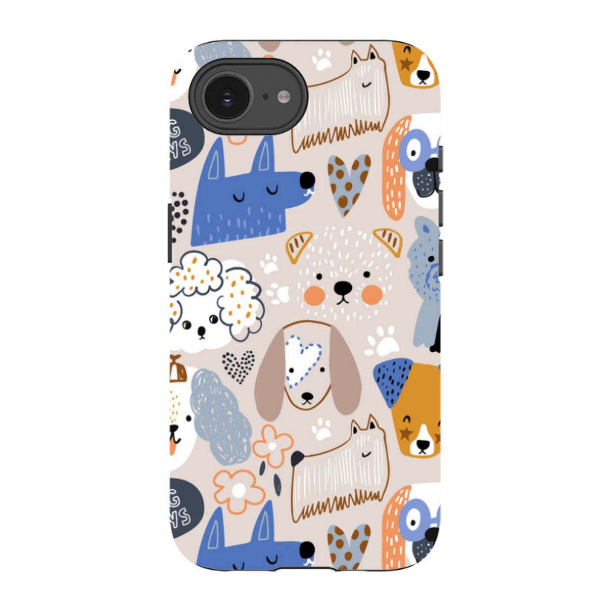 iPhone Tough Case - Love Dogs