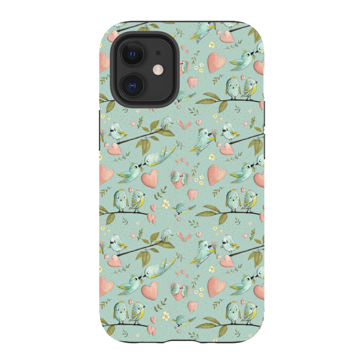 iPhone Tough Case - Love Is In The Air Pattern By Maja Lindberg