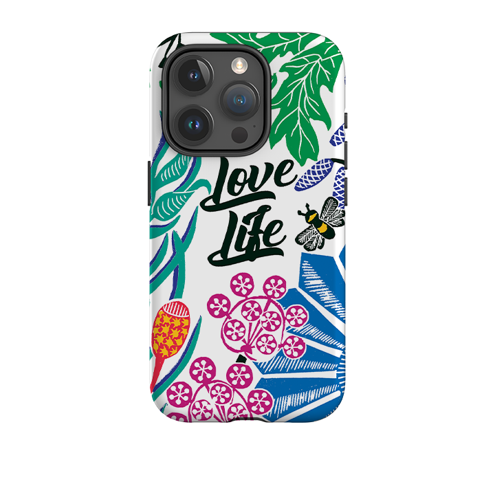 iPhone Tough Case - Love Life By Kate Heiss
