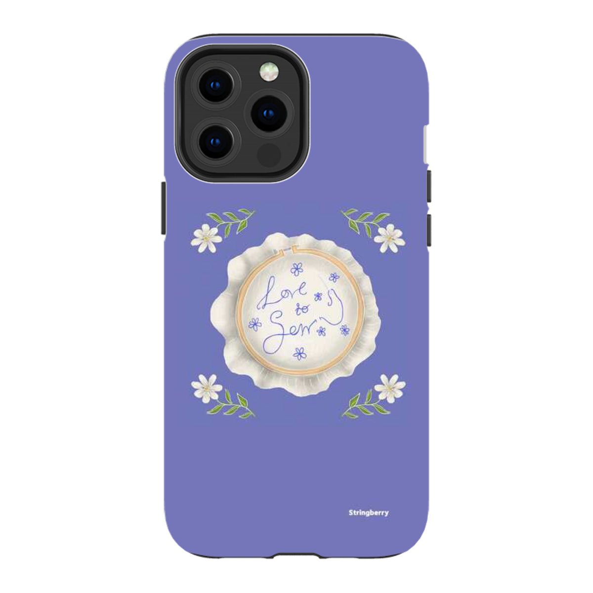 iPhone Tough Case - Love To Sew By Catherine Rowe