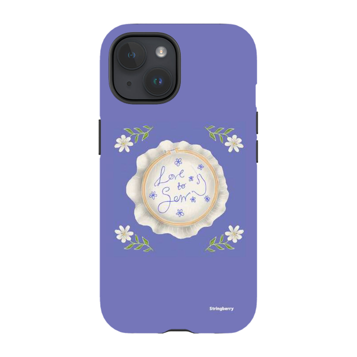 iPhone Tough Case - Love To Sew By Catherine Rowe