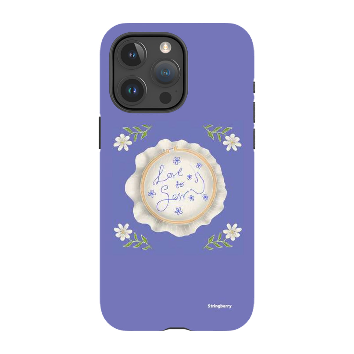 iPhone Tough Case - Love To Sew By Catherine Rowe