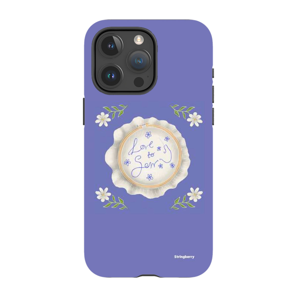 iPhone Tough Case - Love To Sew By Catherine Rowe