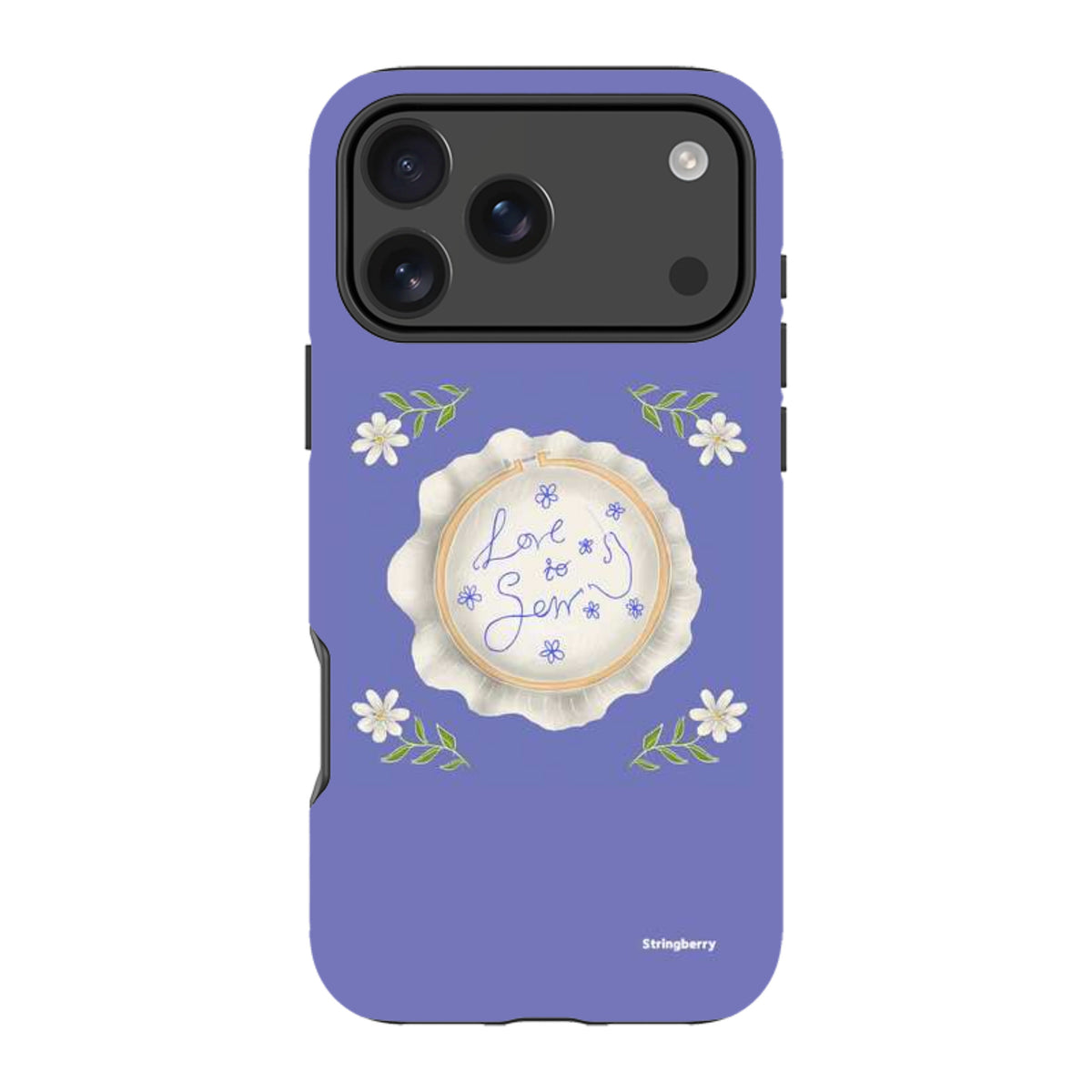 iPhone Tough Case - Love To Sew By Catherine Rowe