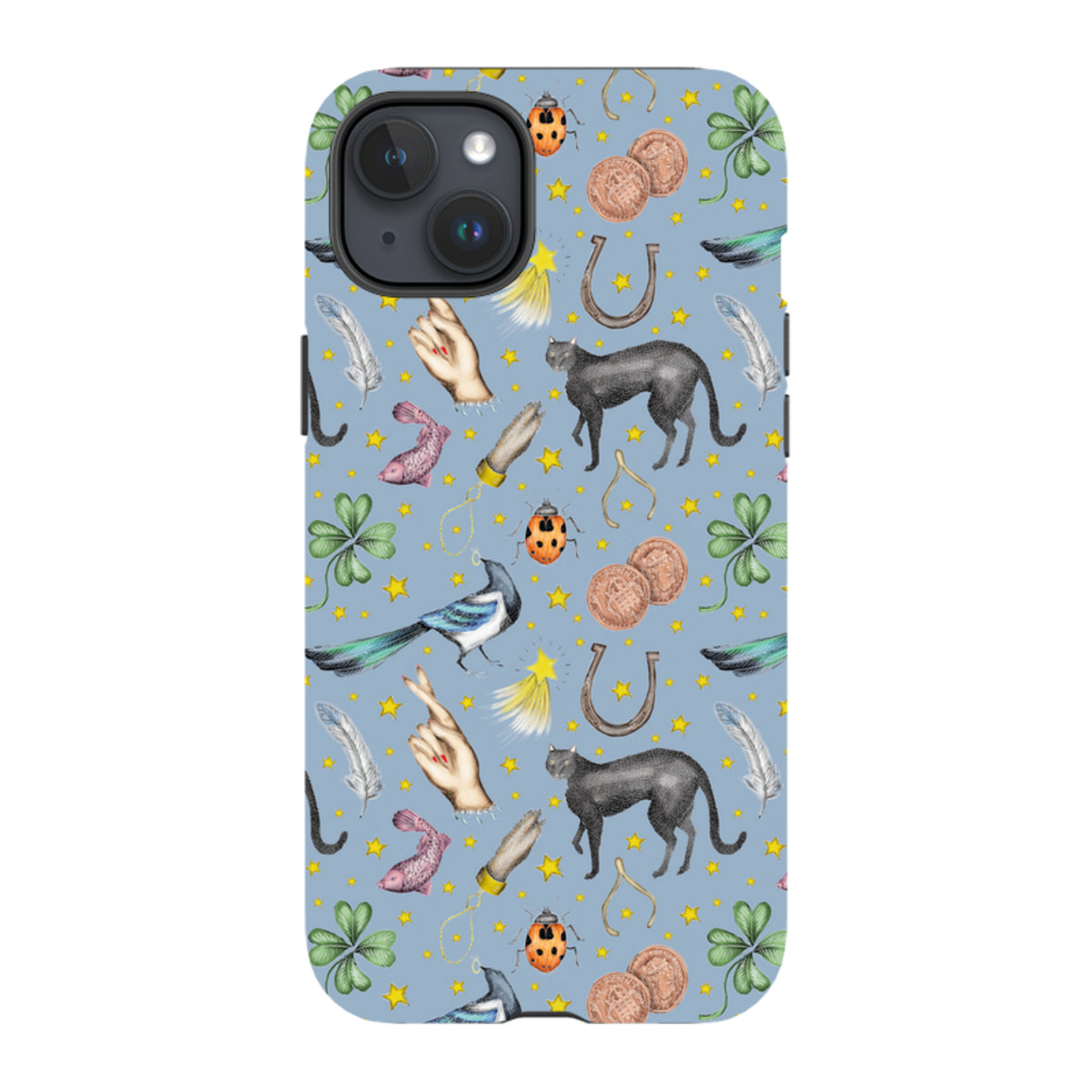iPhone Tough Case - Lucky By Catherine Rowe