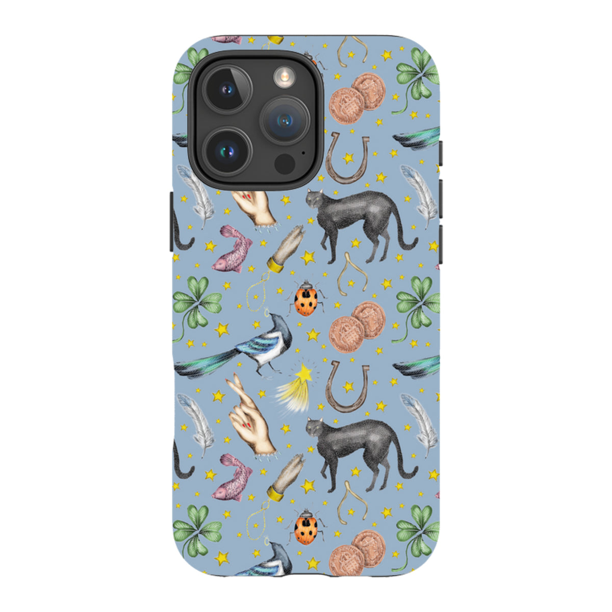 iPhone Tough Case - Lucky By Catherine Rowe