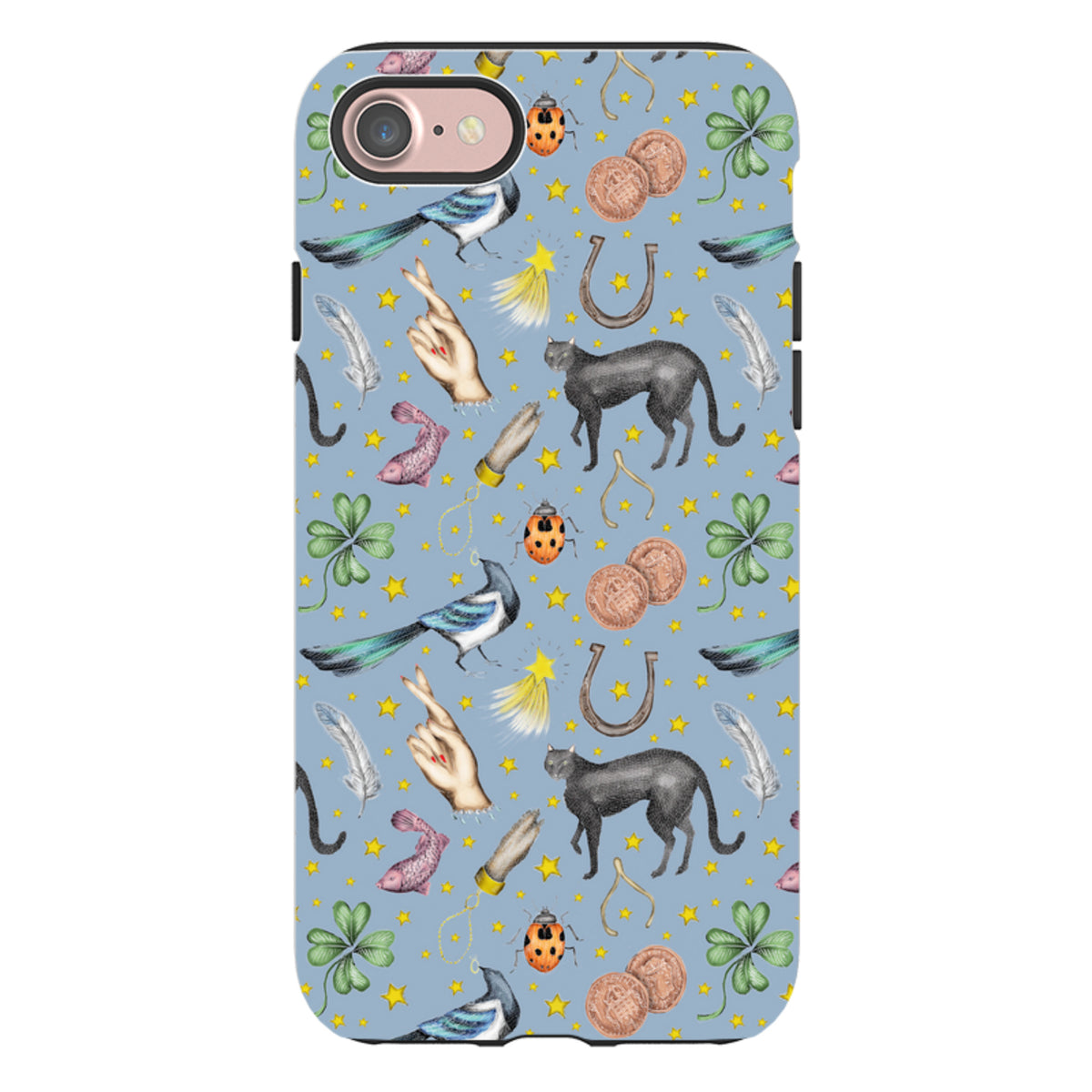 iPhone Tough Case - Lucky By Catherine Rowe