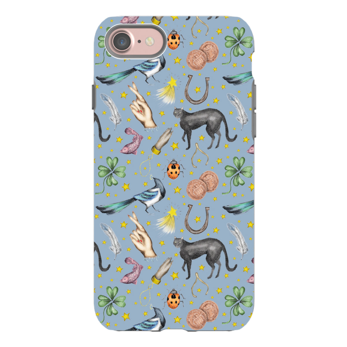 iPhone Tough Case - Lucky By Catherine Rowe