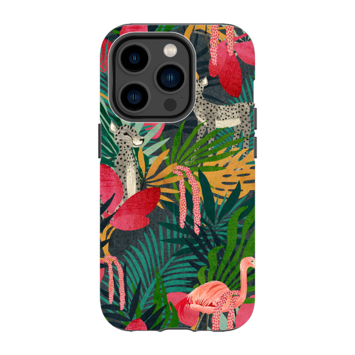 iPhone Tough Case - Lush Jungle By Katherine Quinn