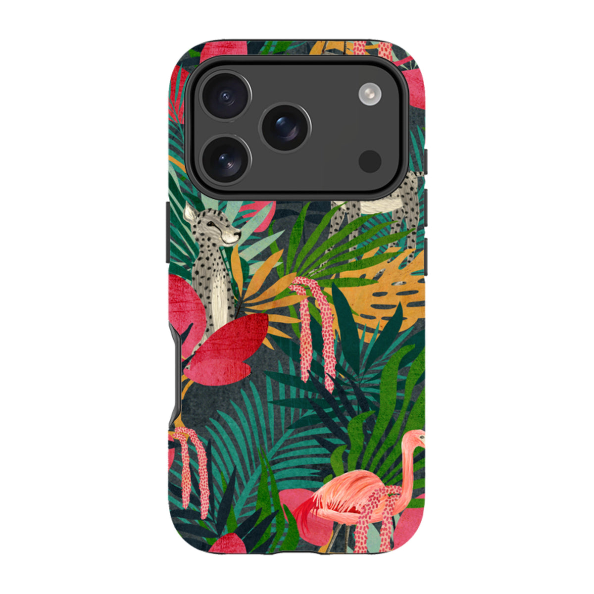 iPhone Tough Case - Lush Jungle By Katherine Quinn