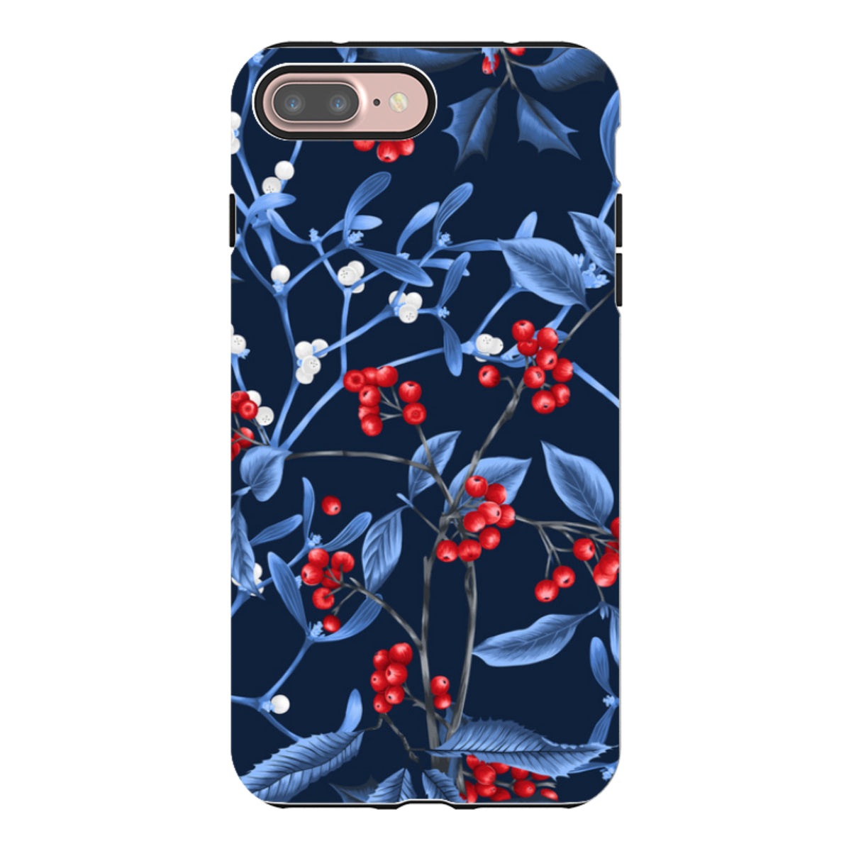 iPhone Tough Case - Magical Xmas Blue