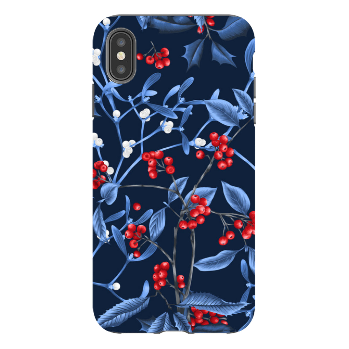 iPhone Tough Case - Magical Xmas Blue
