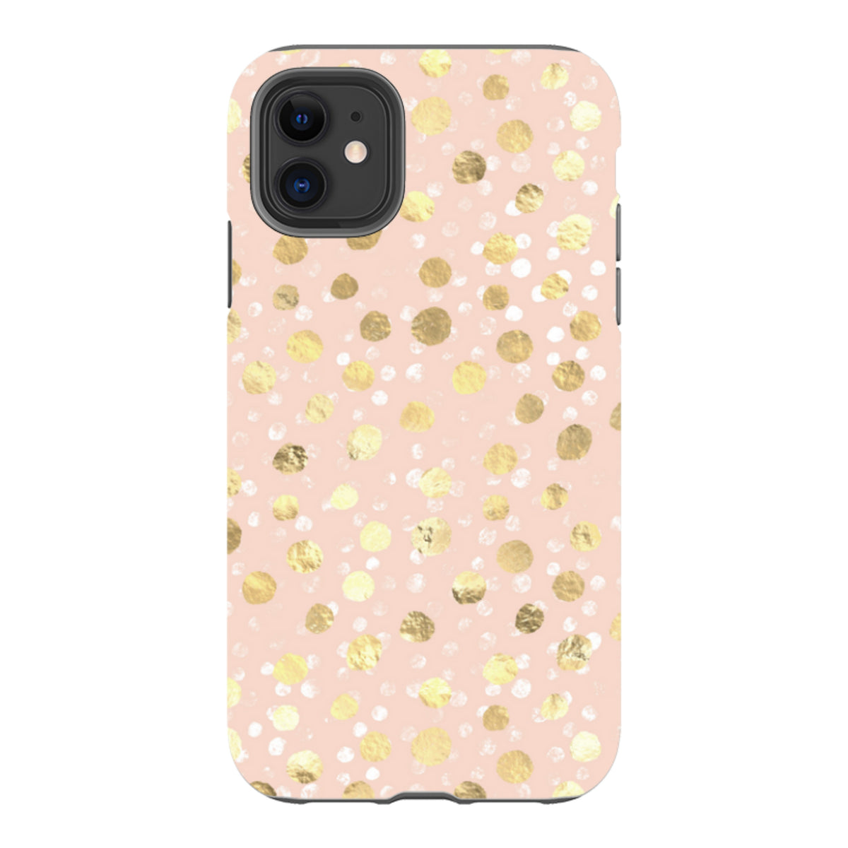iPhone Tough Case - Marble Dots II (case does not glitter)