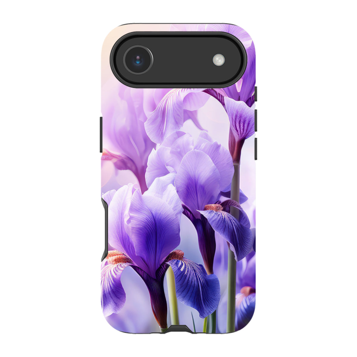 iPhone Tough Case -Mauve Floral II